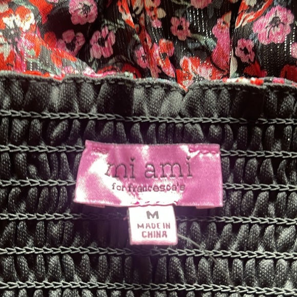 Francesca’s - red floral mini dress - size M - Picture 5 of 7